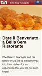 Mobile Screenshot of bellaseraristorante.com